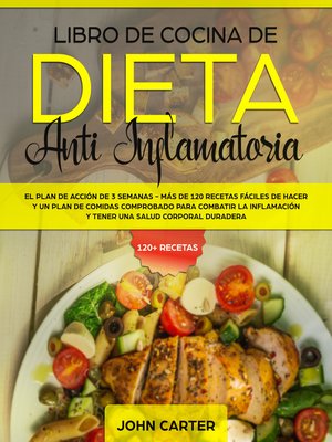cover image of Libro de Cocina de Dieta Anti Inflamatoria